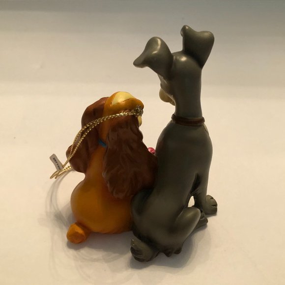 Rare Disney Artist Collection Ornament Lady and the Tramp 1999 - Picture 2 of 3